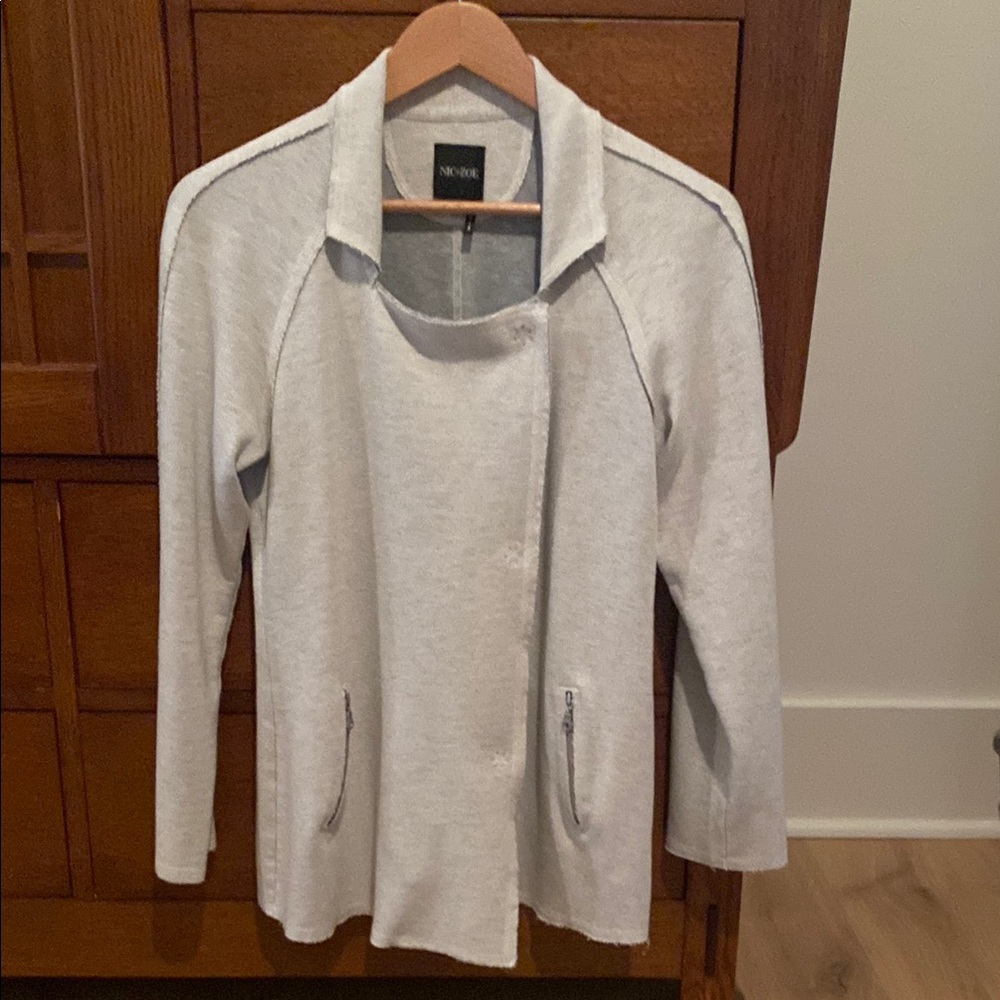 Gray Long Sleeve Jacket